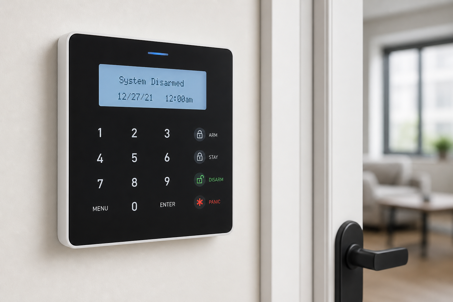 Akıllı alarm klavyesi