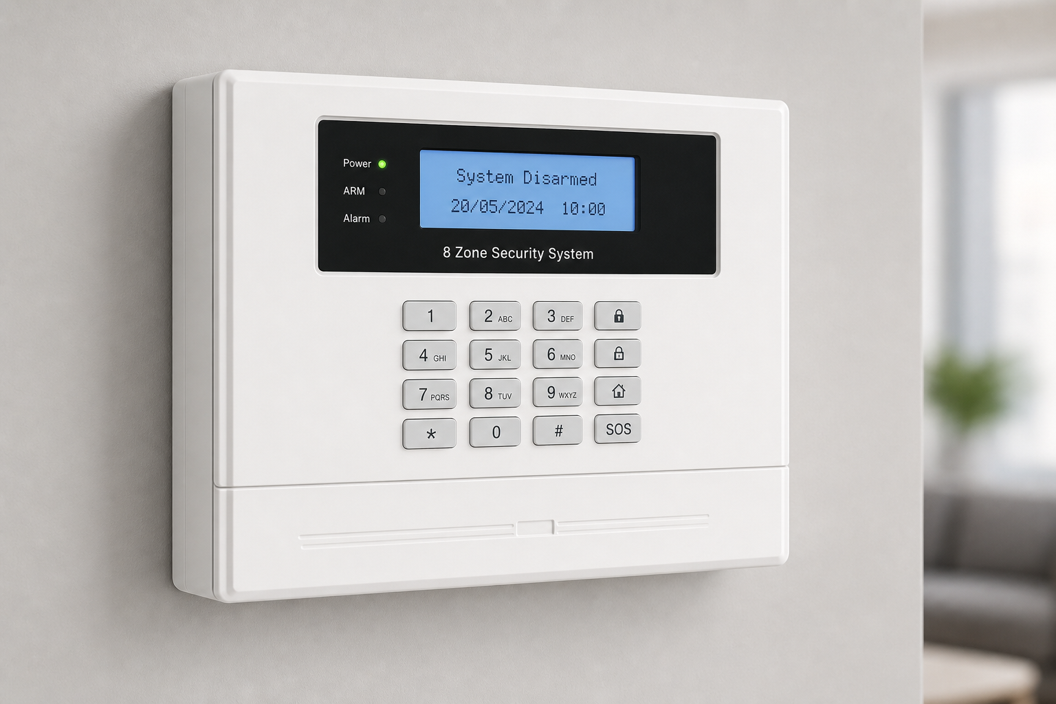 Alarm paneli merkezi kontrol ünitesi