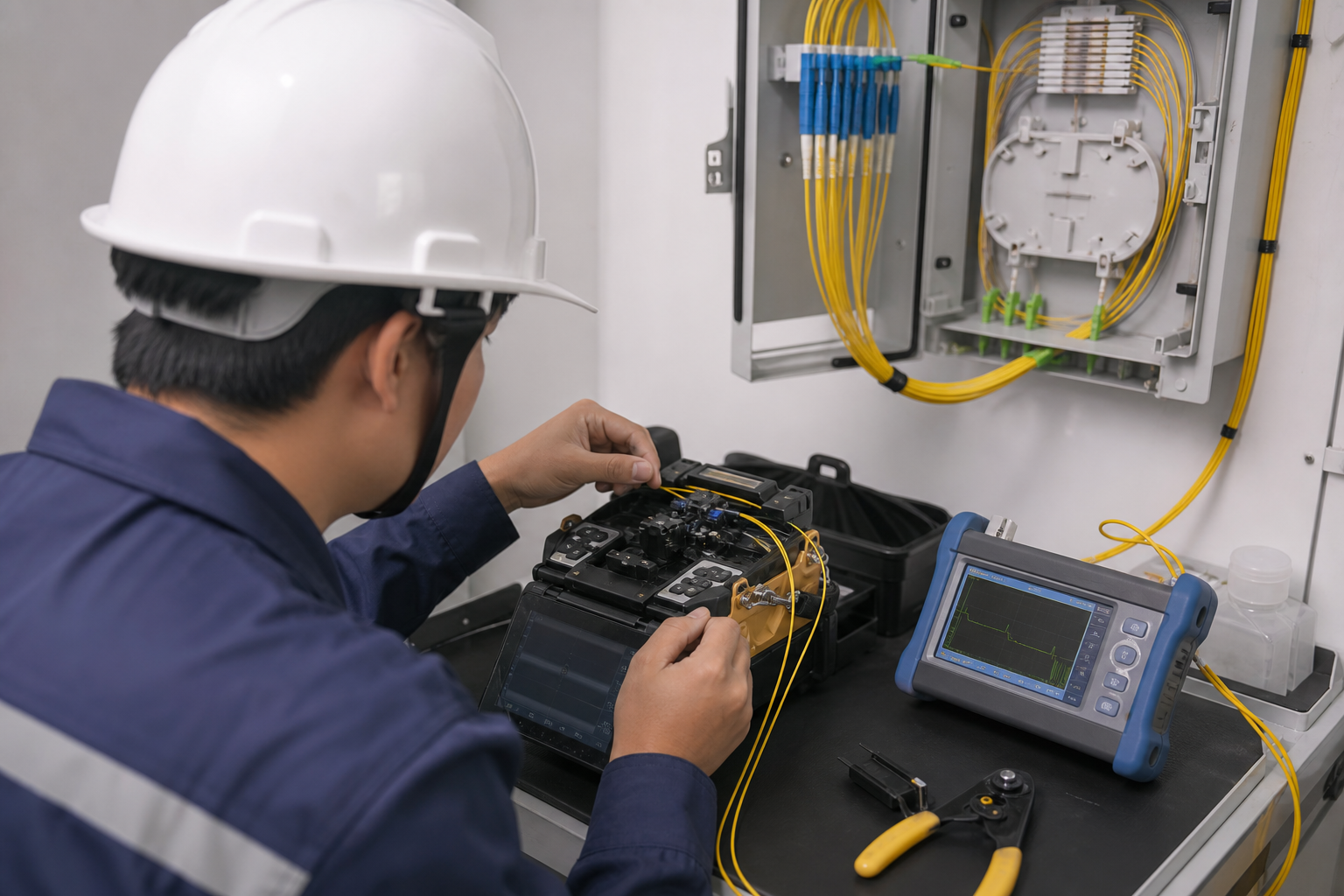 Fiber optik altyapı kurulumu